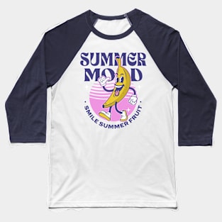 Banana summer mood illustration Baseball T-Shirt